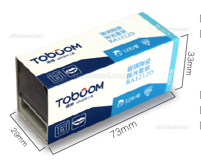 Toboom® RA0112D Polishing Kit for Zirconia 12pcs